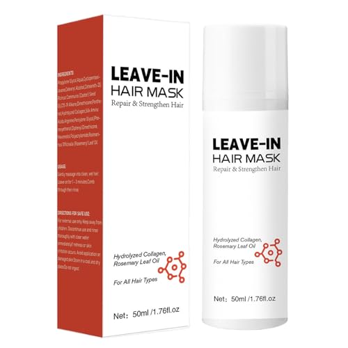 Crema Nutritiva Para El Cabello, Loción Para Fortalecer El Cabello, Crema De Acondicionamiento De Rizado, Con Liviano Y No Grasiento, Absorbe Rápidamente, 12.6x3.8 Cm, Para Rutina Diaria