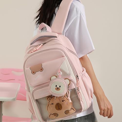 Mochila ergonómica para evitar dolor de espalda con gran espacio 4