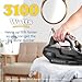 Russell Hobbs Steam Iron [3100W, 210 g/min extra steam boost, 70 g/min steam] Power Steam (350ml, ceramic soleplate, self-cleaning & spray water function, anti-limescale, drip stop) 20630