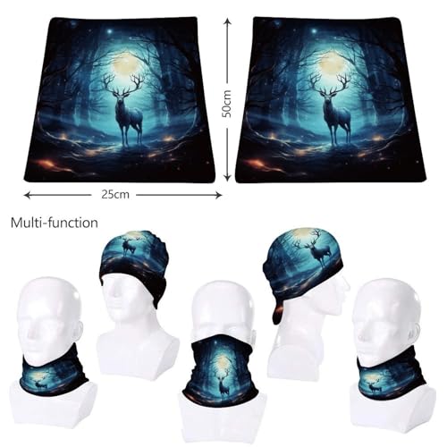 Neck Gaiter Face Mask Men Women, Oil Painting Red Flower Face Mask Scart Cover for Dust Wind Sun Protection2