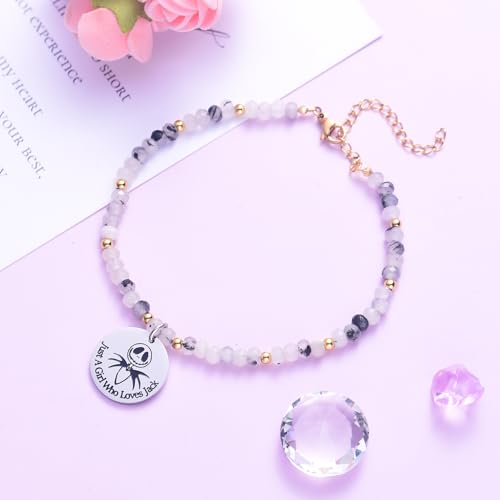 Melix Home Jack Bracelet Gifts For Teen Girls Women Birthday Present Natural Stone Bracelets3