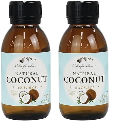 Chef's Choice Natural Coconut Extract 100 ml (Pack of 2) Brown
