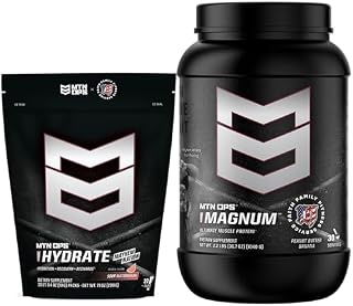 MTN OPS Hydrate Sour Watermelon & Magnum Peanut Butter Banana Protein Bundle – Electrolyte Hydration & High-Protein Recovery Shake