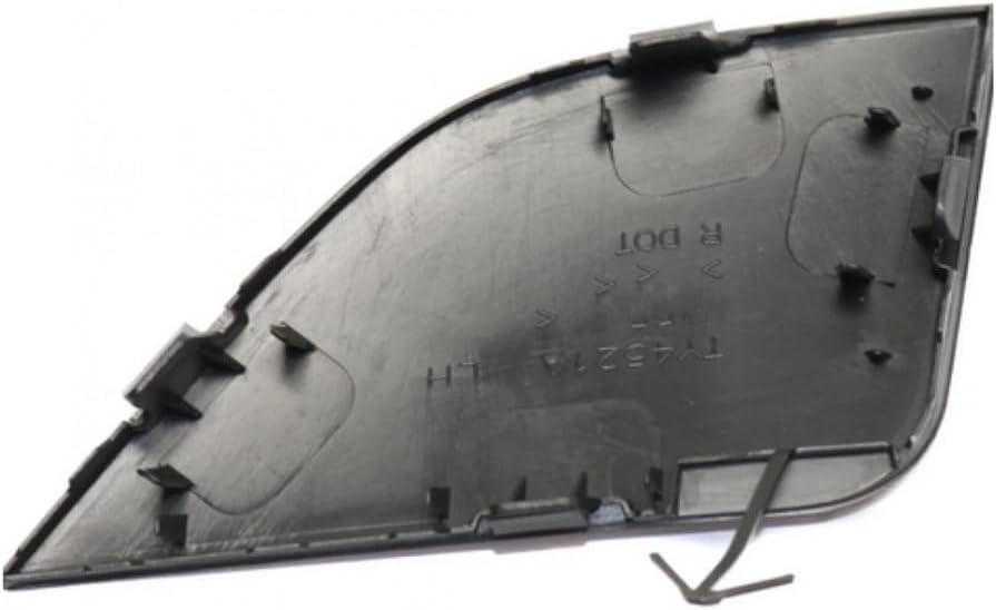 for Toyota RAV4 Tow Hole Cover 2016 2017 2018 Driver and Passenger Side | Pair | Front | Textured | Access Hole Cover | Replacement for TO1029108, TO1029107 | 532860R080, 532850R080