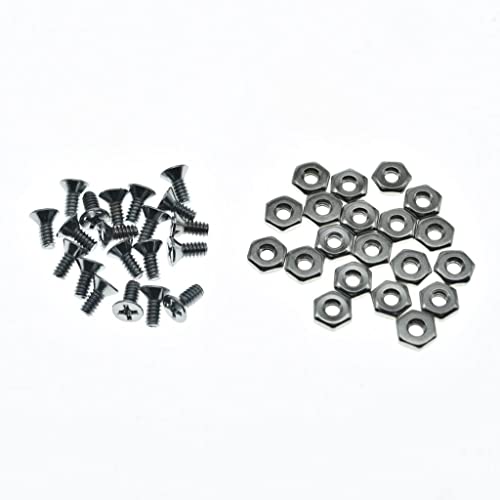 Viti a testa piatta Phillip americane #6-32 x 5/16
