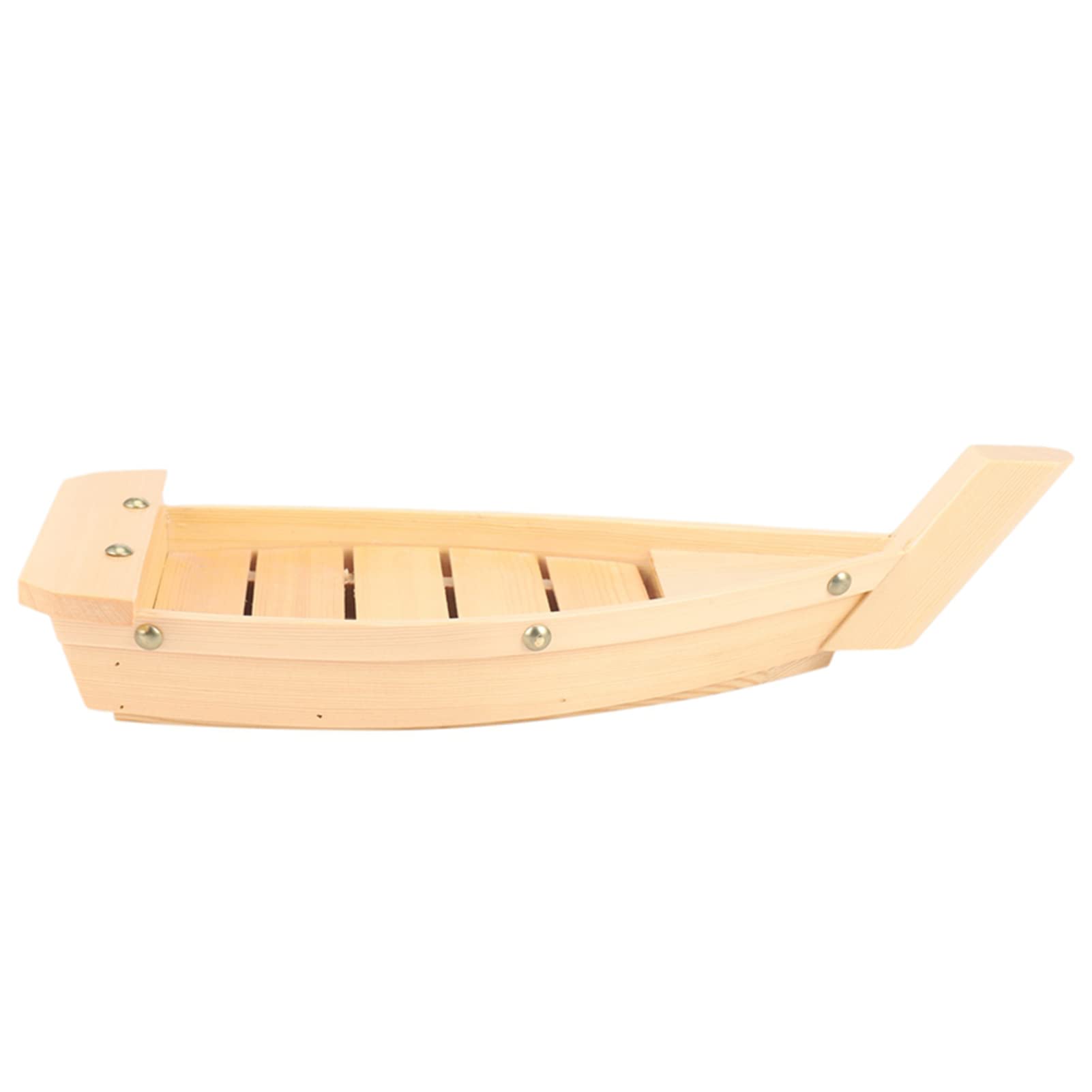 Grote Sushi Brug Boot, Houten Sashimi Serveerschaal Board Tray Bodem Demonteren Containe, Diverse Kookplaat, Sushi Plaat-43cm