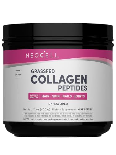NeoCell Grassfed Collagen Peptides Powder | 14 oz | Unflavored