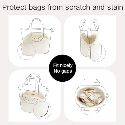 Image of Fits for In the loop Bag Insert Organizer For Hermes(18,Craie)