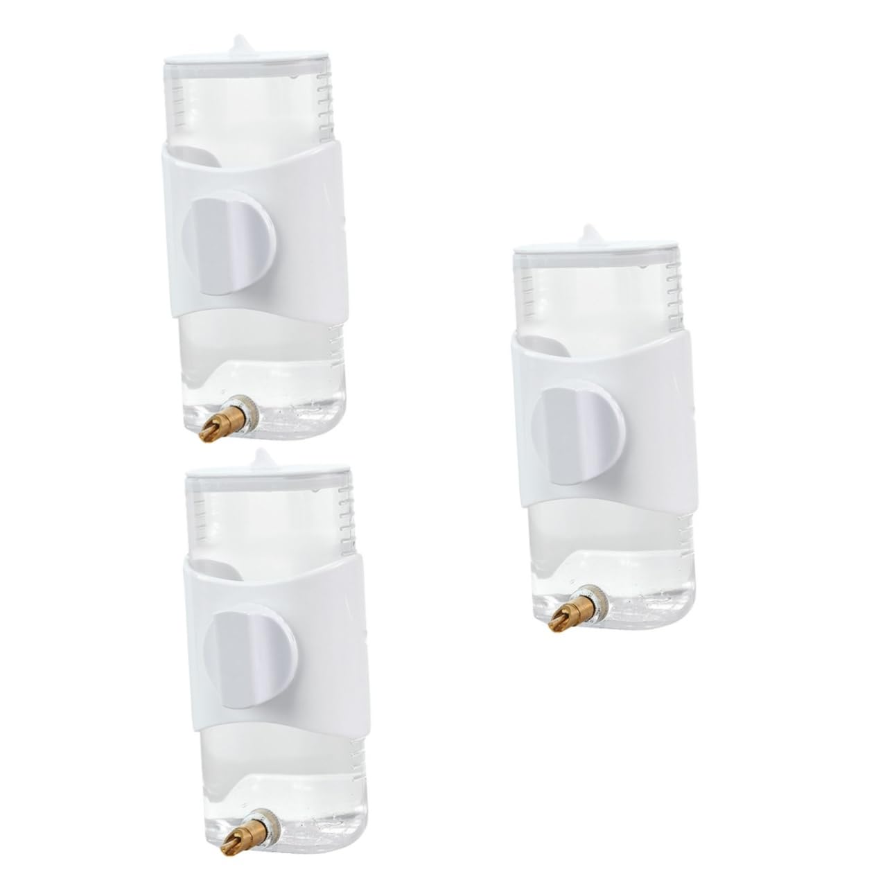 Happyyami 3pezzi Dispenser Automatico Per Uccelli Mangiatoia Per Pappagalli e Cocorite Facile Da Installare Accessorio Per Voliere Design Sicuro e Pratico
