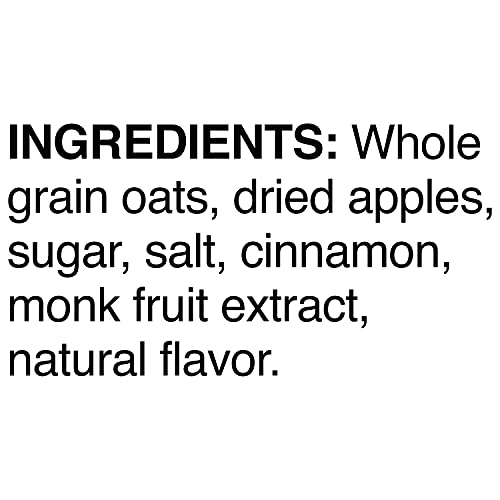 Image of Quaker Instant Oatmeal Apple Cinnamon, Lower Sugar, 8 Count (Pack of 2)
