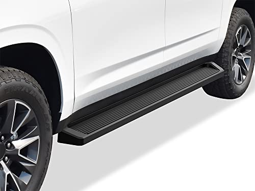 Estribos running boards 6in negros para Chevy Suburban miniatura 4