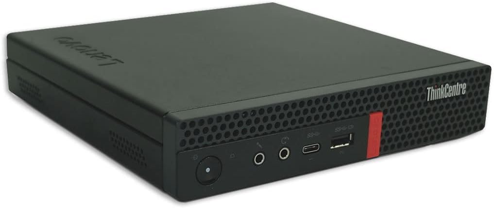 Lenovo ThinkCentre M720q Tiny Intel Six Core i5 8500T Disque dur SSD 512 Go Mémoire 32 Go Windows 11 Pro avec Wi-Fi et Bluetooth Ordinateur de bureau Mini PC (reconditionné)