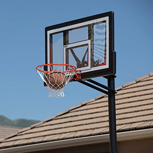 Lifetime 90679 Adjustable In-Ground Basketball Hoop, 50-Inch Shatterproof Polycarbonate Backboard - Thumbnail 6