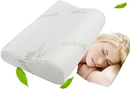 Washable Soft Bamboo Pillow Cover - Size 20" x 12" - Perfect for LitoTree Memory Foam Neck Pillow