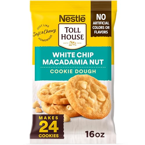 Nestle Toll House White Chip Macadamia Cookie Dough 16 oz