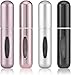 OBSGUMU 4 Stück 5ml Mini Parfümzerstäuber Portable Nachfüllbar Zerstäuber Leere Sprühflaschen mit Fenster für Reise Handtasche, Aluminium, Subsilber/Helles Rosa/Subrosa/Helles Schwarz Ort mit günstig Kaufen-OBSGUMU 4 Stück 5ml Mini Parfümzerstäuber Portable Nachfüllbar Zerstäuber Leere Sprühflaschen mit Fenster für Reise Handtasche, Aluminium, Subsilber/Helles Rosa/Subrosa/Helles Schwarz