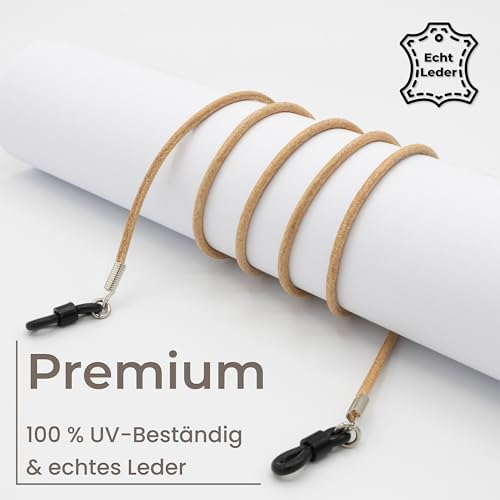 Brillenkette Amavi Brillenband für Damen und Herren aus Echtleder
