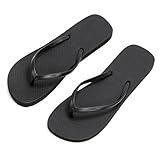 Bafiwu Unisex Flip Flops, Beach Flatform Rubber Flip Flop, Slip-Resistant Flat Flipflops for Women Men Shower Swimming Pool