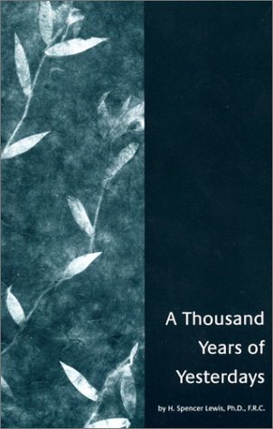 A Thousand Years of Yesterday 0912057998 Book Cover