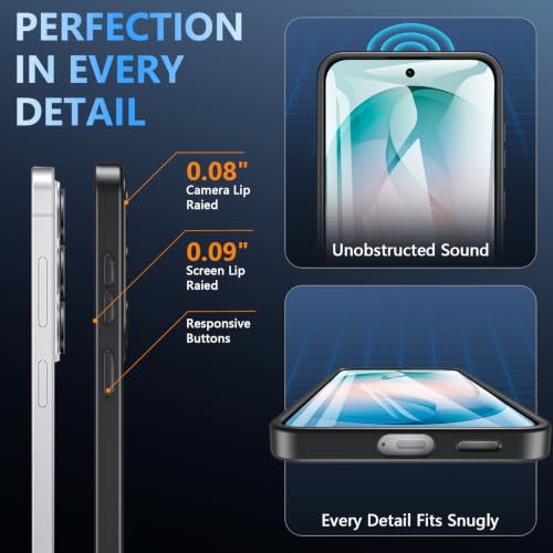 Magnetic for Samsung Galaxy S26 FE/S25 FE Case with Stand+Screen Protector by OWKEY - Used condition - Image 8