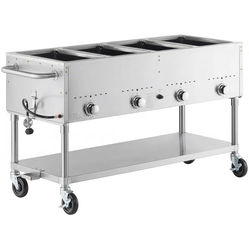 Crown Verity 4-Pan Propane Steam Table