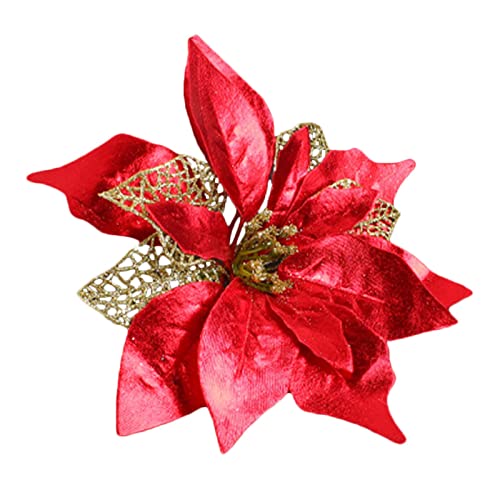 Guirlande de fête à domicile et fleurs de Noël pour centre de table chaleureux