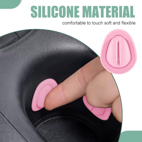 Limitador para Portavasos de Auto 6 Piezas Color Rosa miniatura 3