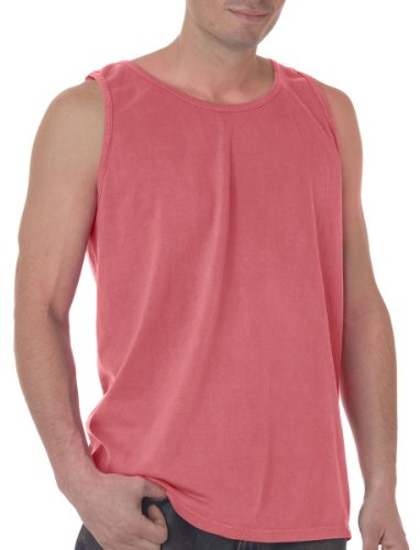 Image of Comfort Colors Ringspun Garment-Dyed Tank, 2XL, WATERMELON