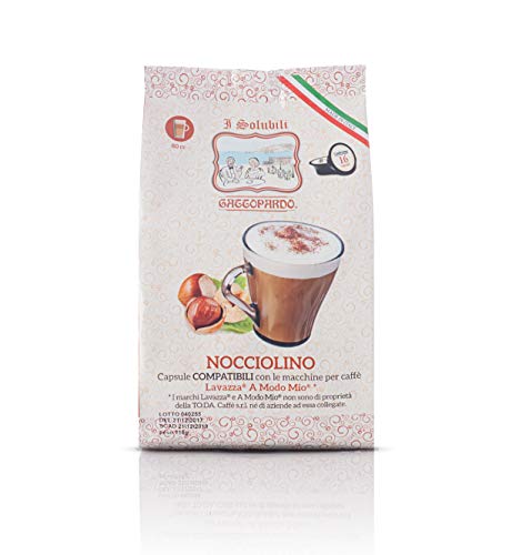 128 Cápsulas Di Nocciolino - Comp. Lavazza A Modo Mio - Gattopardo