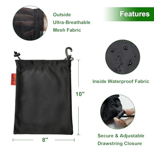 Mesh Foraging Bags with Clip