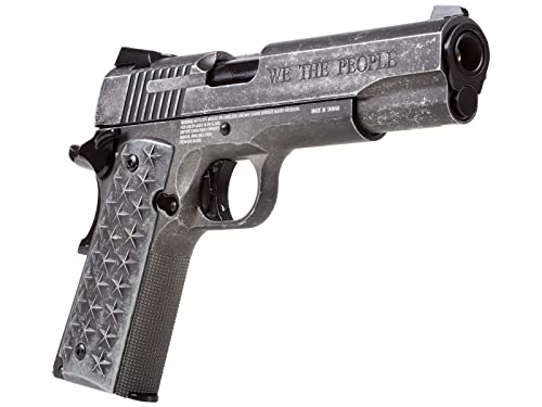 Sig Sauer 1911 We The People Semi-Automatic CO2 4.5mm Steel BB Air Pistol | Functional Takedown...