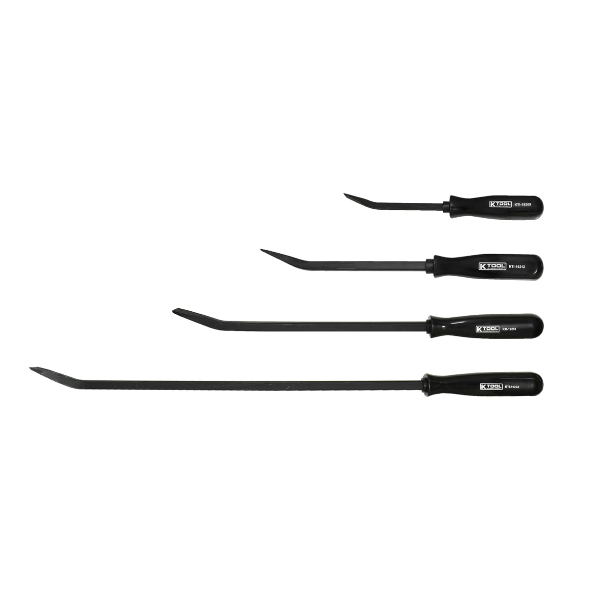 Amazon.com: K Tool International Pry Bar Set Bent End 4 Piece w