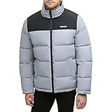 Levi's Arctic Cloth Retro Bubble Puffer Jacket Abrigo Alternativo de plumón, XL para Hombre