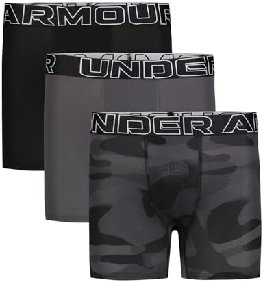 Under Armour Performance Tech- Prints 3-pack (big Kid)