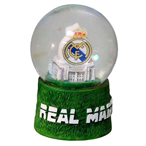 CYPBRANDS Real Madrid SB-11-RM Bola de Nieve Mediana, Multicolor