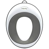 Potty Training Seat For Toilet Training, Non-Slip Soft Potty Seat, Ideal Portable Travel Potty For Boys Or Girls, FREE Storage Suction Hooks Included, PLUS Toilet Training Reward Chart