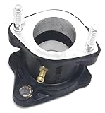BYINGS Ansaugkrümmer mit 30 mm, kompatibel 200 cc, 250, Dirt Pit Bike, ATV, Quad, Buggy, Motor Typ PZ30(WHITE)