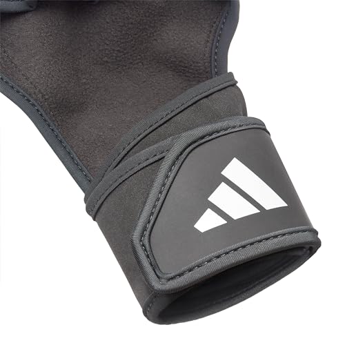 Guantes de fitness open back adidas con silicona para hombres y mujeres 7