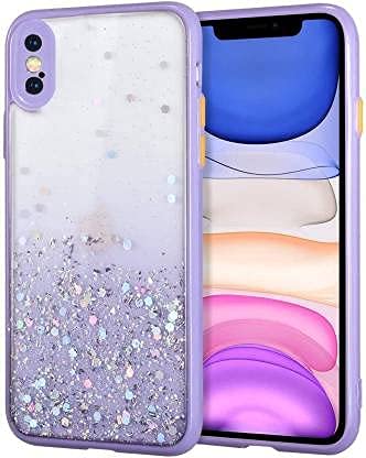 NPRC Back case Cover || Luxury Non Moving Glitter Shiny Glitter Back case Cover for Girls and Women || Drop Protection Cover || Soft TPU, Anti Scratch Back Cover for iPhone 6 - Purple (B0CJVGPQNJ) Amazon Price History, Amazon Price Tracker
