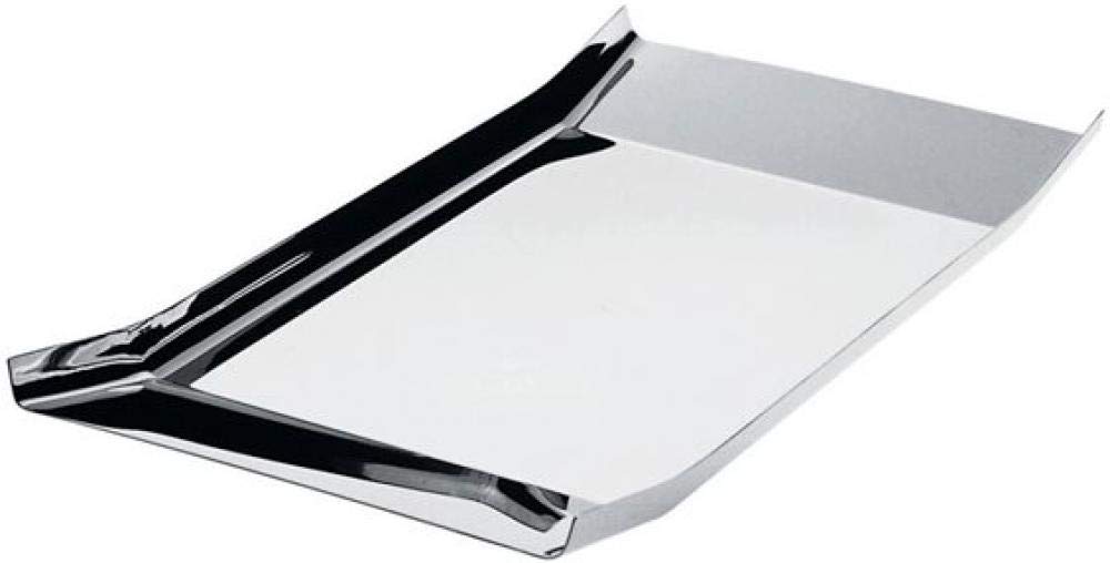 Alessi 90068 Vassoio rettangolare, Acciaio Inossidabile, 5 x 26 x 48.5