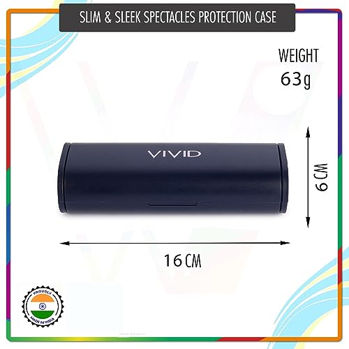 Image of Unisex Lightweight Specs Hinge-Spring Eyewear Dabbi Abs Hard Case Cover
