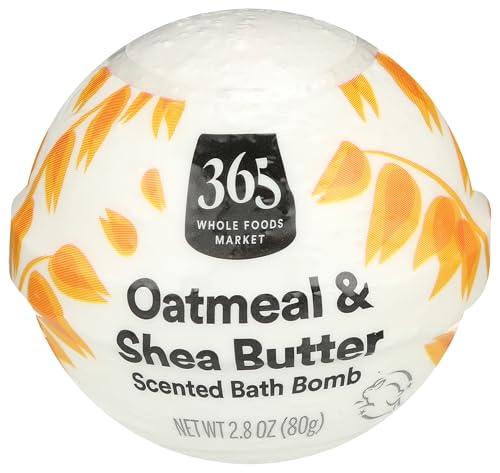 365 by Whole Foods Market Oatmeal Shea Bath Bomb, 2.3 Oz