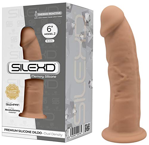 Gode Réaliste Caramel SILEXD double densité n° 2 : l'excellence du silicone haut de gamme