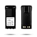 Produktbild Lithium Ionen Akku für Motorola GP Serie | Funkgerät Akku | Lithium-Ionen-Akku mit 7,4V und 1800 mAh | Einsetzbar als Motorola Akku | Motorola GP 360, Motorola GP 340 und mehr | gemäß HNN9013DR