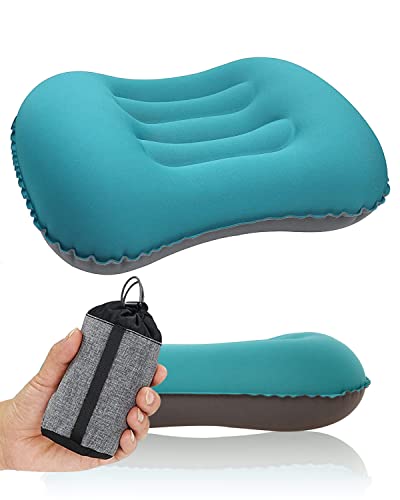 Victoper AK01 Blaues Aufblasbares Campingkissen