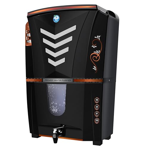 Image of Aquadpure Copper +Alkaline RO Water Purifier with RO, UV, UF, TDS Adjuster 12L | 8 Stage Purification | Suitable for all type water supply (A128 Siron Silver Zinc RO)