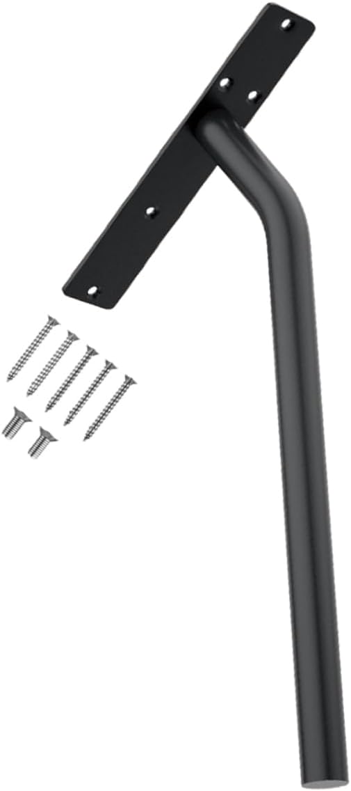 Homoyoyo Stair Railing Outdoor Handrail Holder Metal Handrail Bracket Decorative