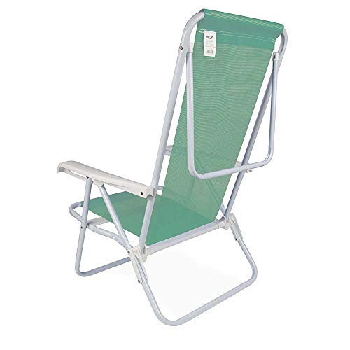 Cadeira Reclinável Aço 8 Posições Anis Mor