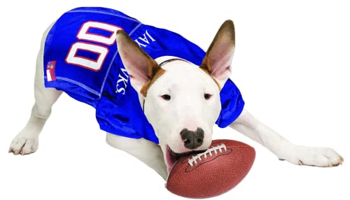 Image of Pets First Collegiate University of Kansas Jayhawks Dog Mesh Jersey, Small