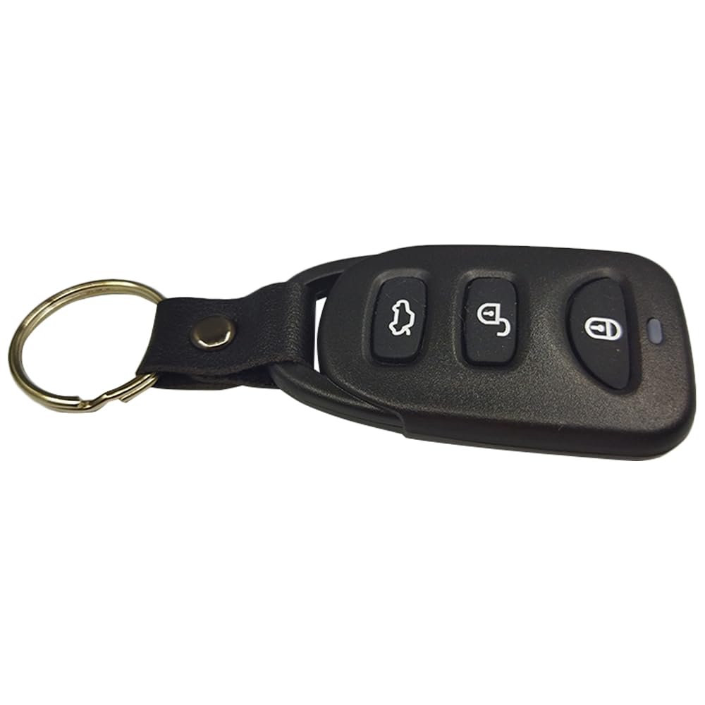 Riloer Alarme de voiture à télécommande, alarme antivol double capteur de télécommande